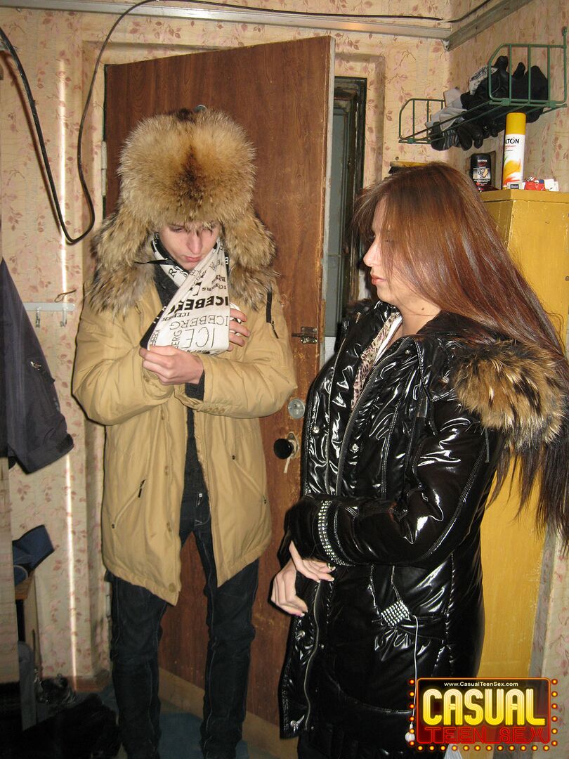 CUTIE GETS COLD AND GETS FUCKED