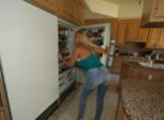 Horny MILF takes on 2 basketball studs