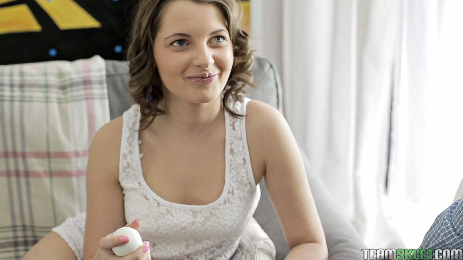 Vibrator Leads To Threesome