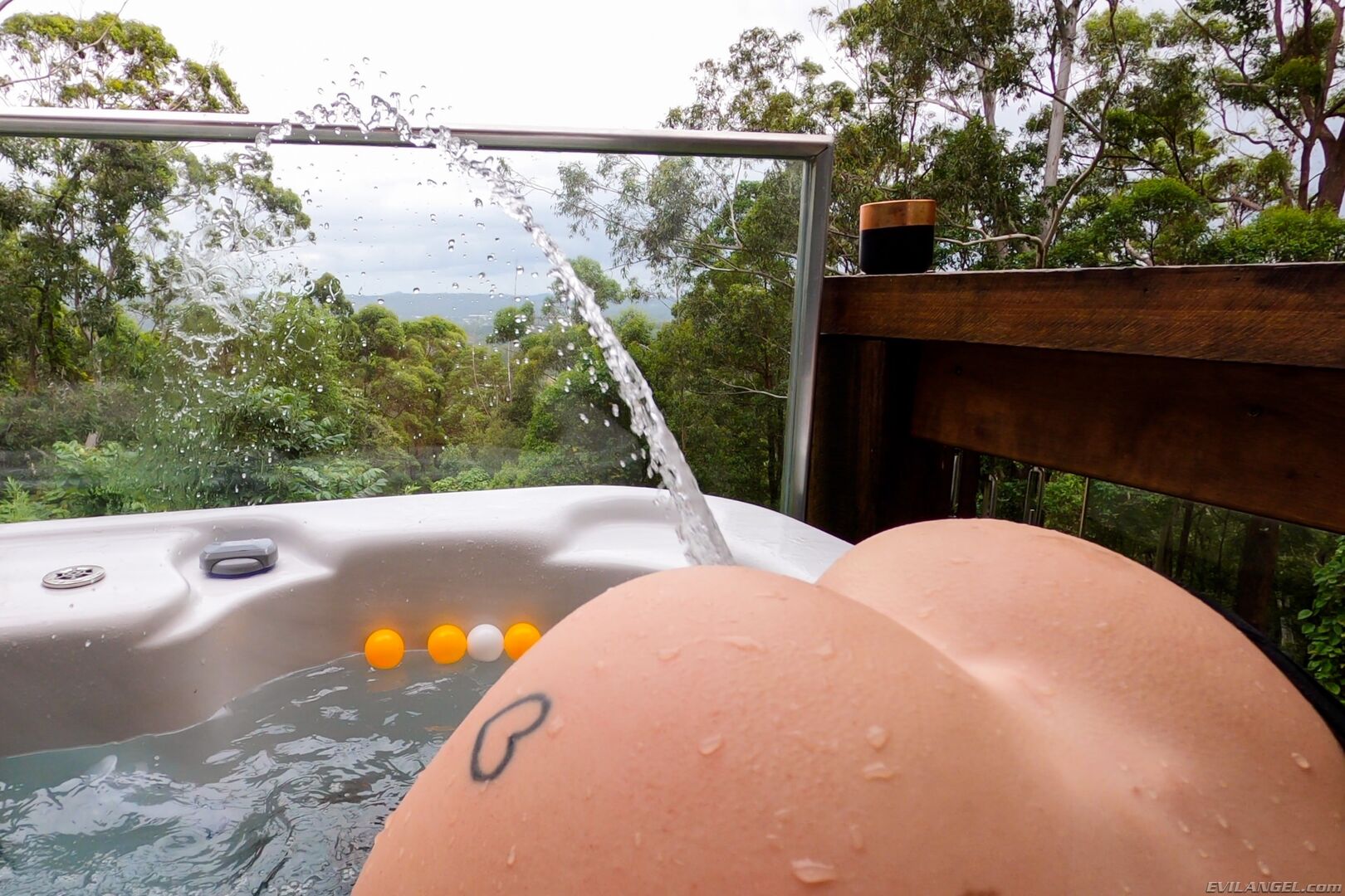 Hot Tub Ping Pong Enemas
