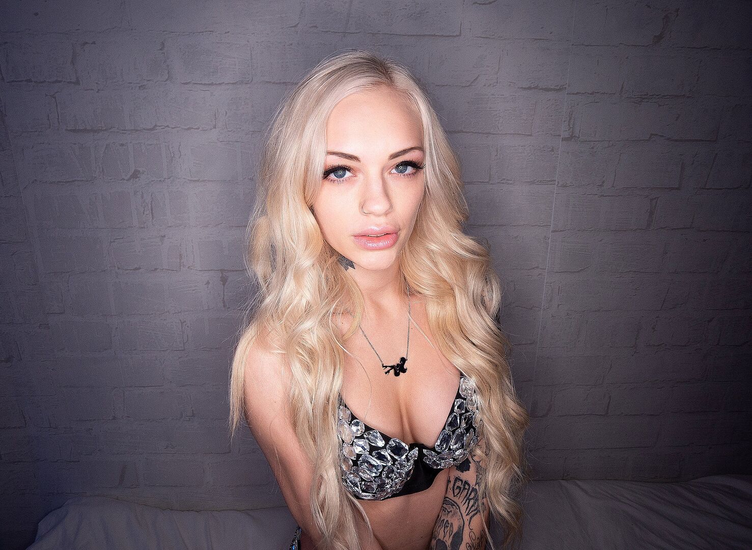 Petite Alex Grey Cums Back