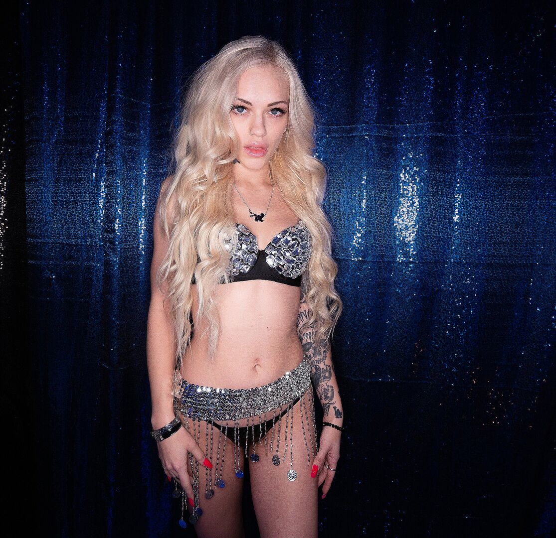 Petite Alex Grey Cums Back