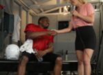 Cheri Deville auditions to be the team slut