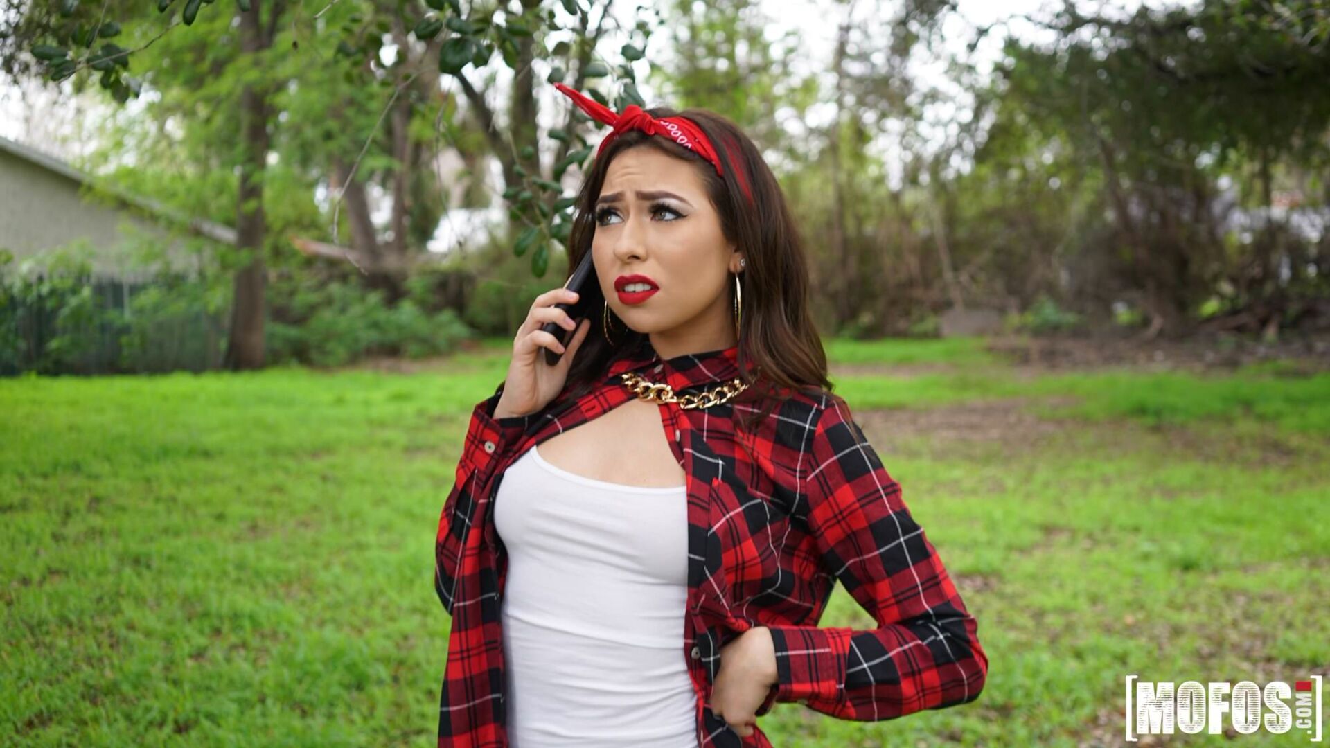 Betrayed Latina Gets Cop Cock