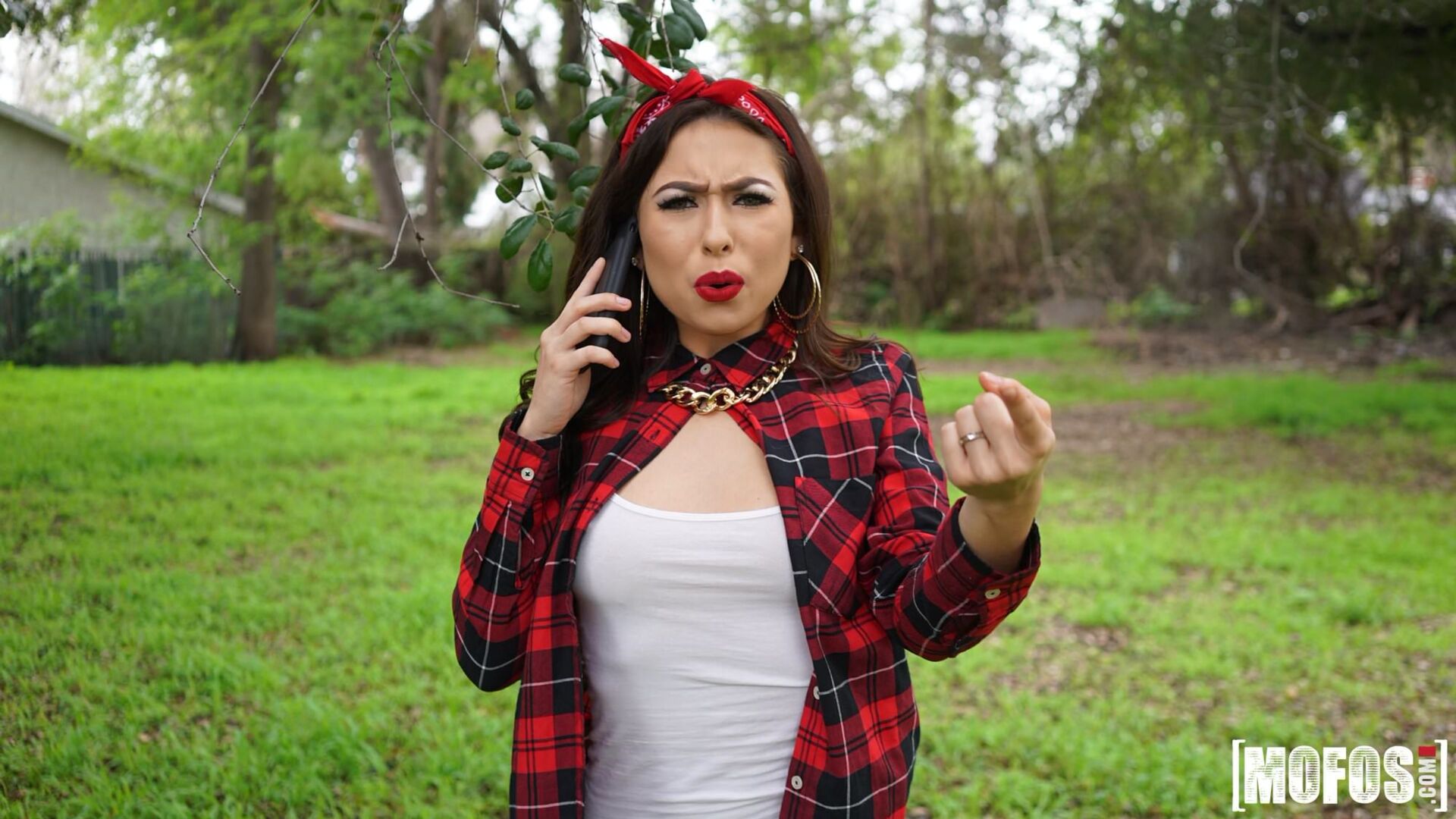 Betrayed Latina Gets Cop Cock