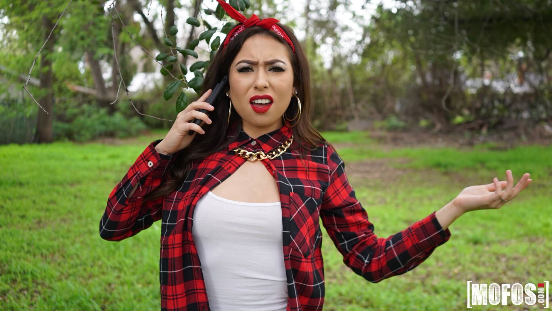 Betrayed Latina Gets Cop Cock