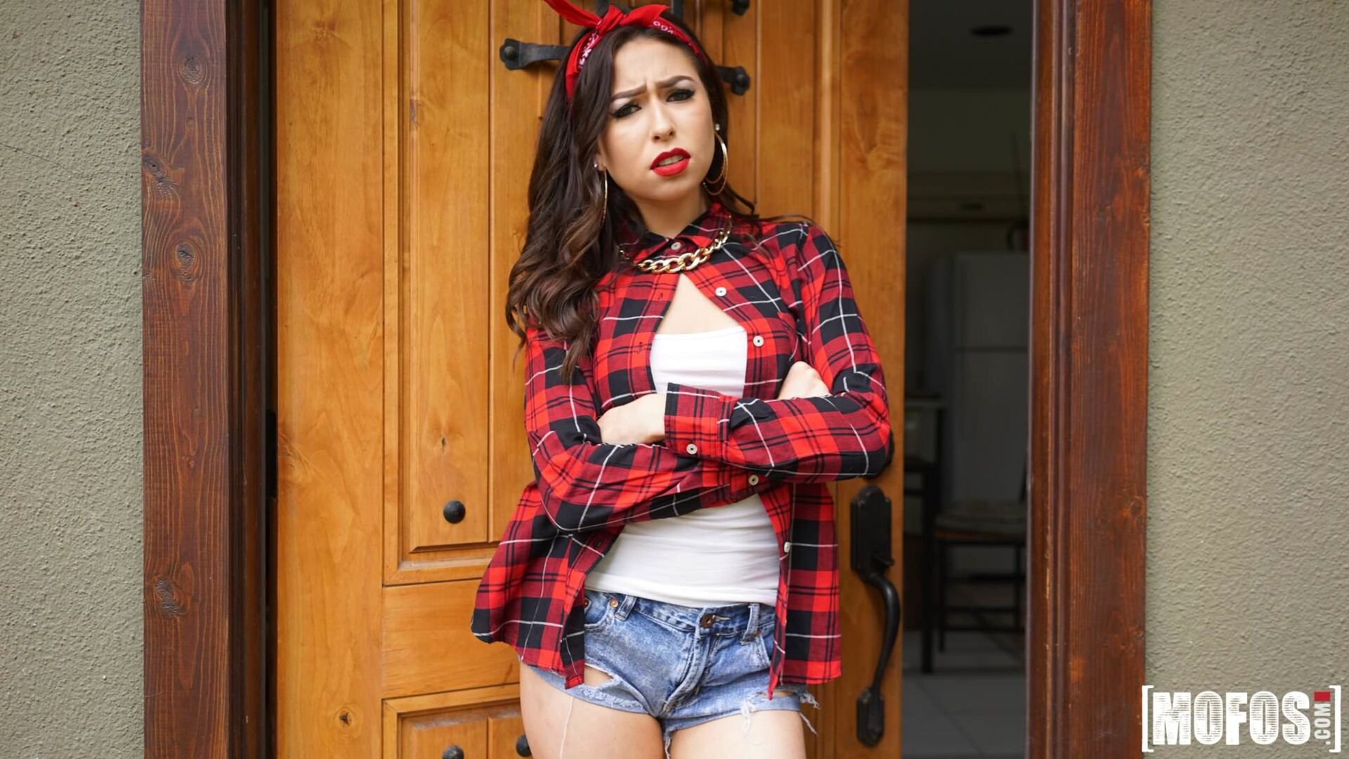Betrayed Latina Gets Cop Cock