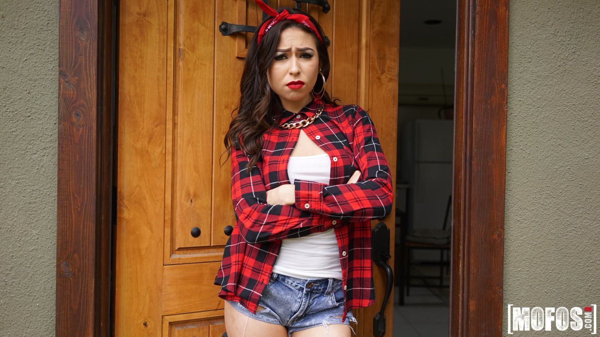 Betrayed Latina Gets Cop Cock