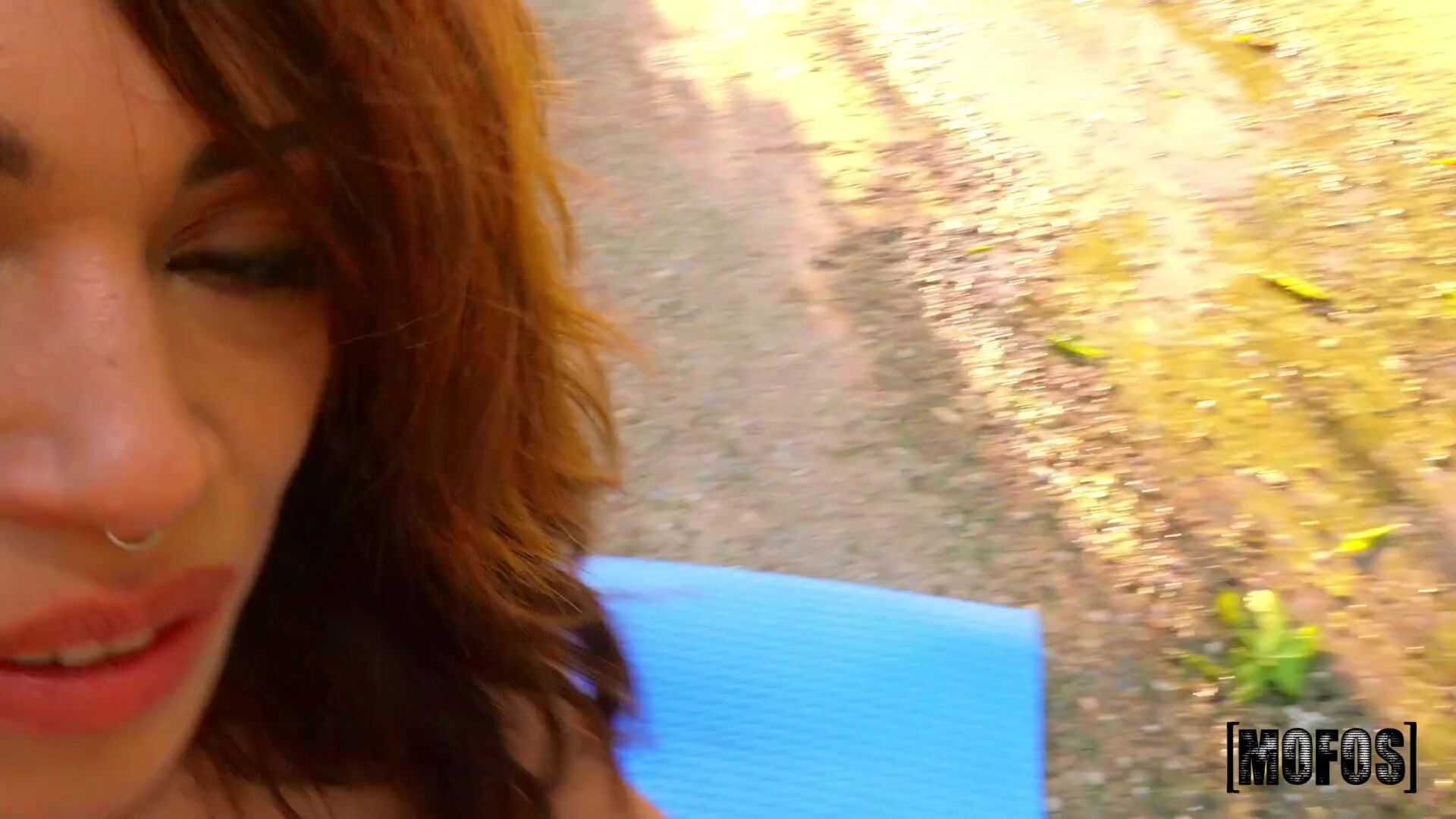 Sexy Brunette Is Seduced by Pervy Guy!