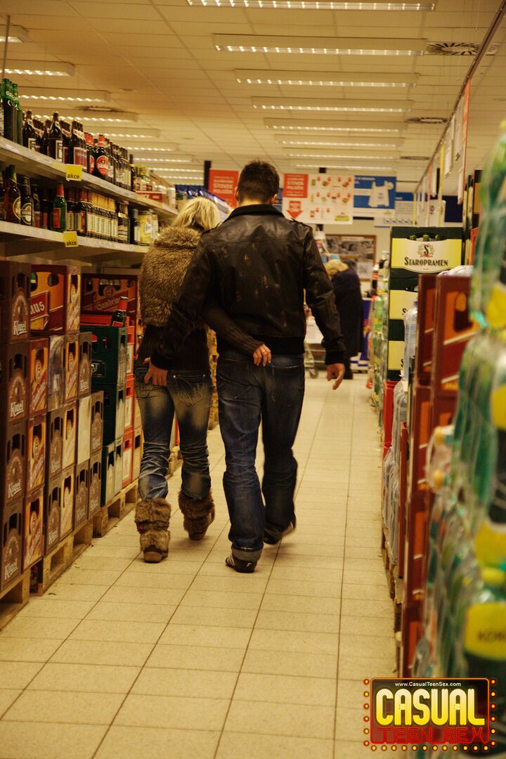 FRESH YOUNG MANMEAT FROM THE GROCERY SHOP