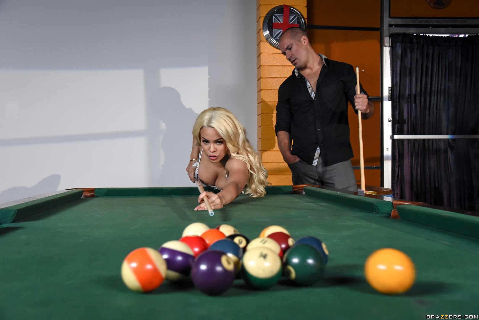 Two Balls in the Corner Pocket