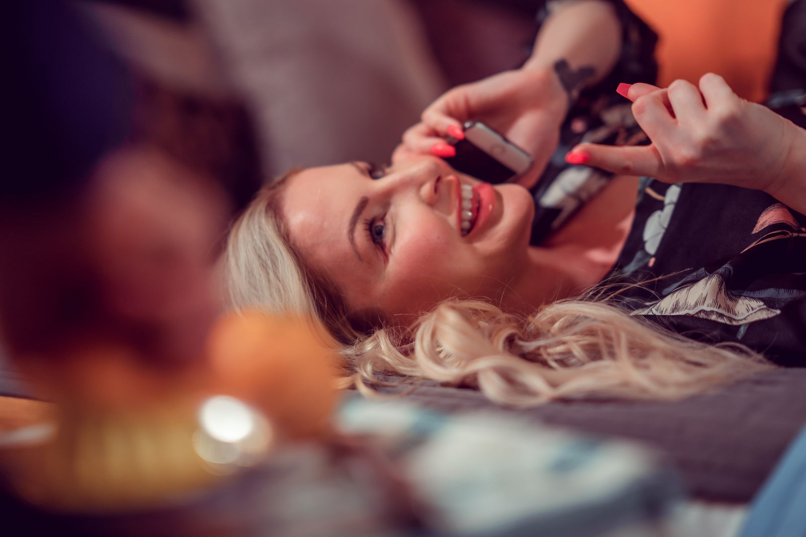 Wife phones husband while cheating