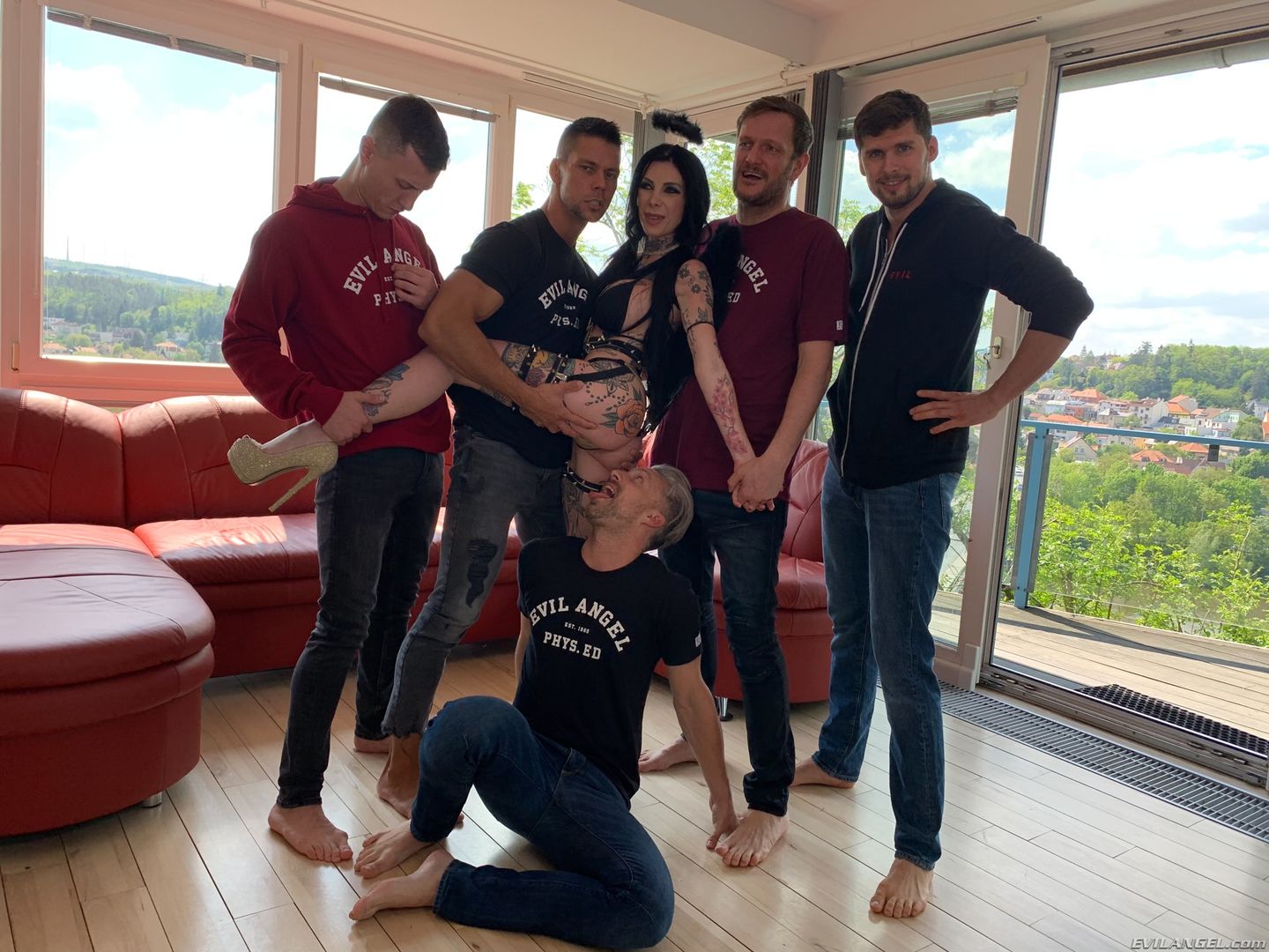 Squirting Megan: Anal/DP/DAP Gangbang