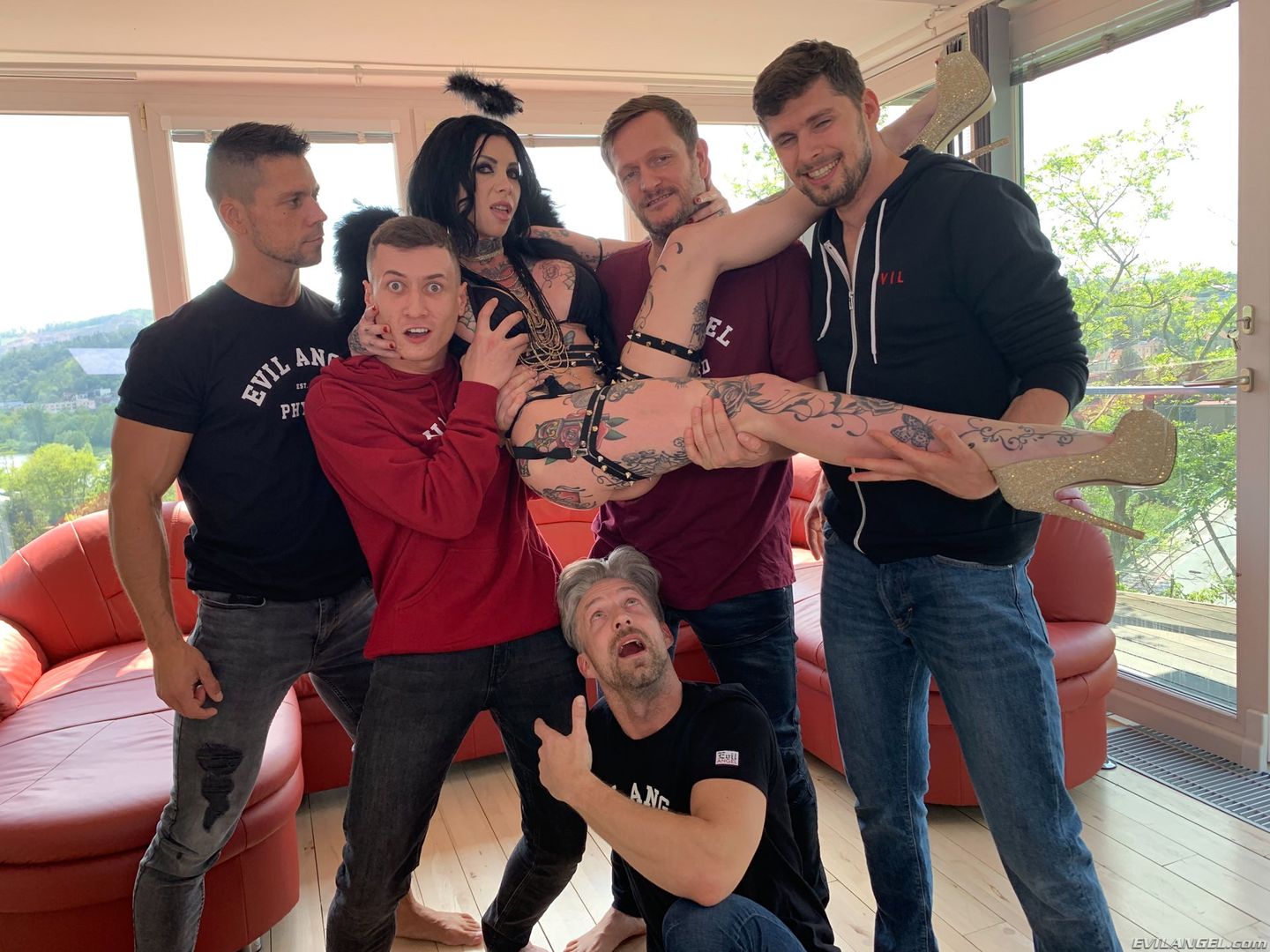 Squirting Megan: Anal/DP/DAP Gangbang