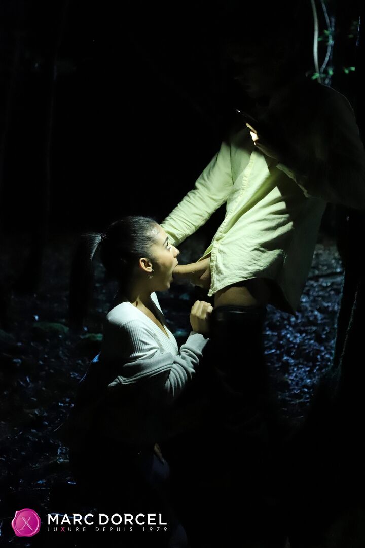 BLOWJOB IN THE WOODS