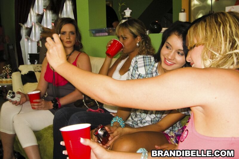 Eight Girls, One Cock