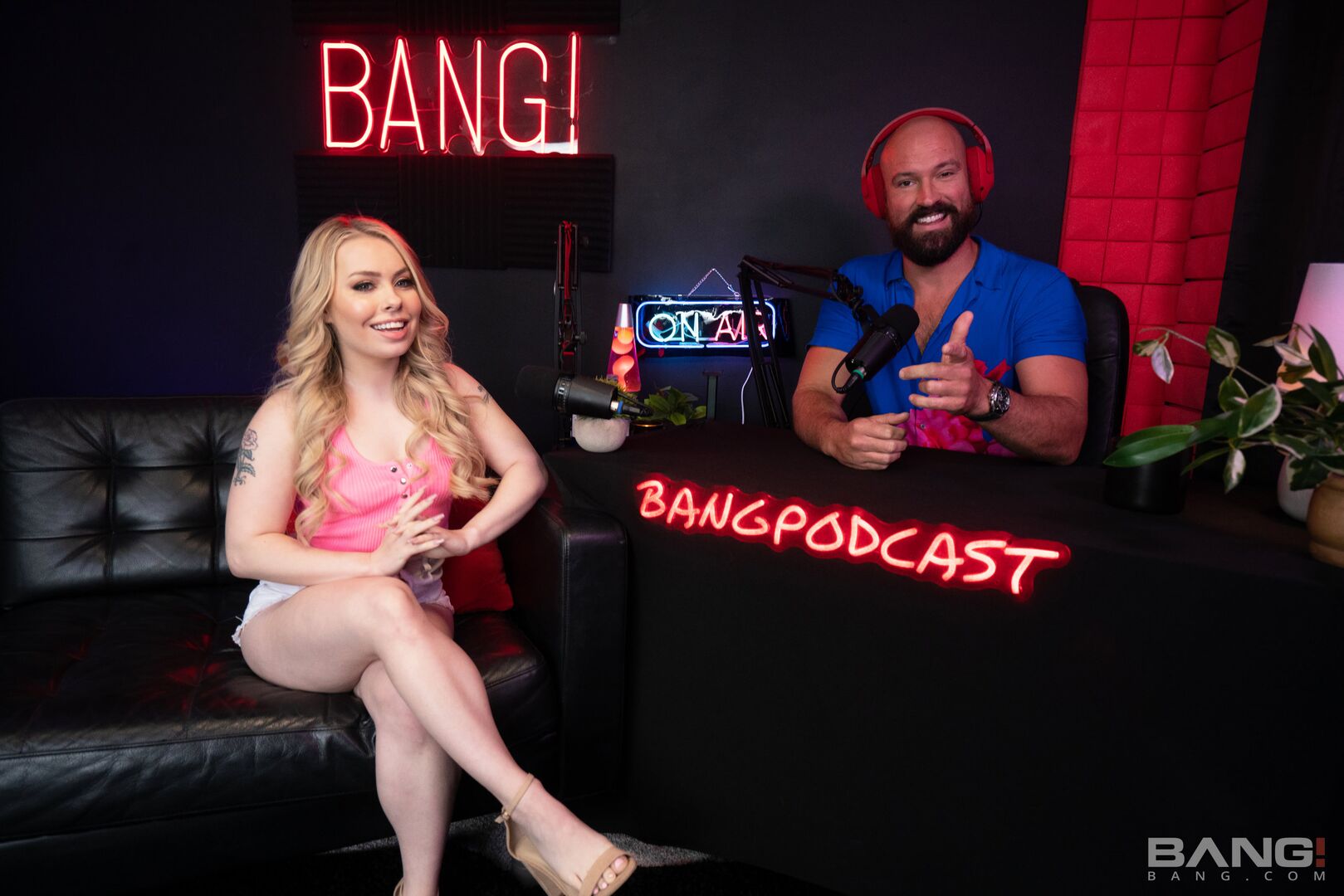 Haley Spades Talks And Fucks On The Bang! Podcast
