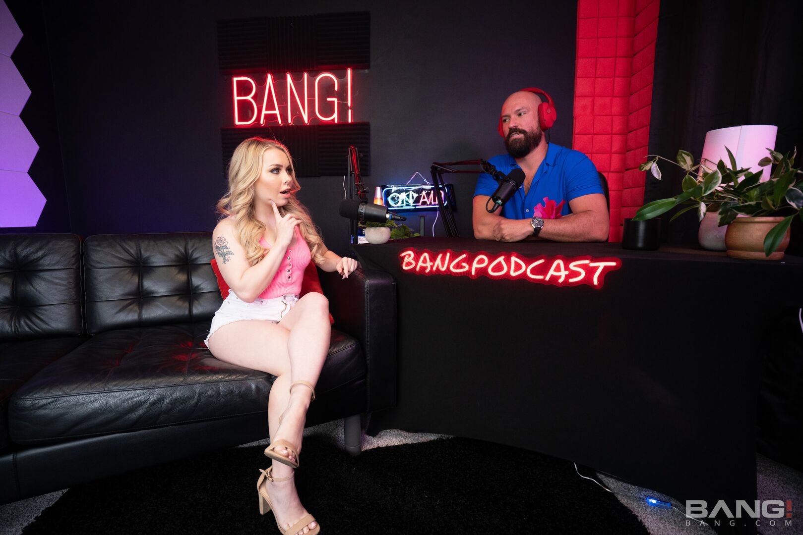 Haley Spades Talks And Fucks On The Bang! Podcast