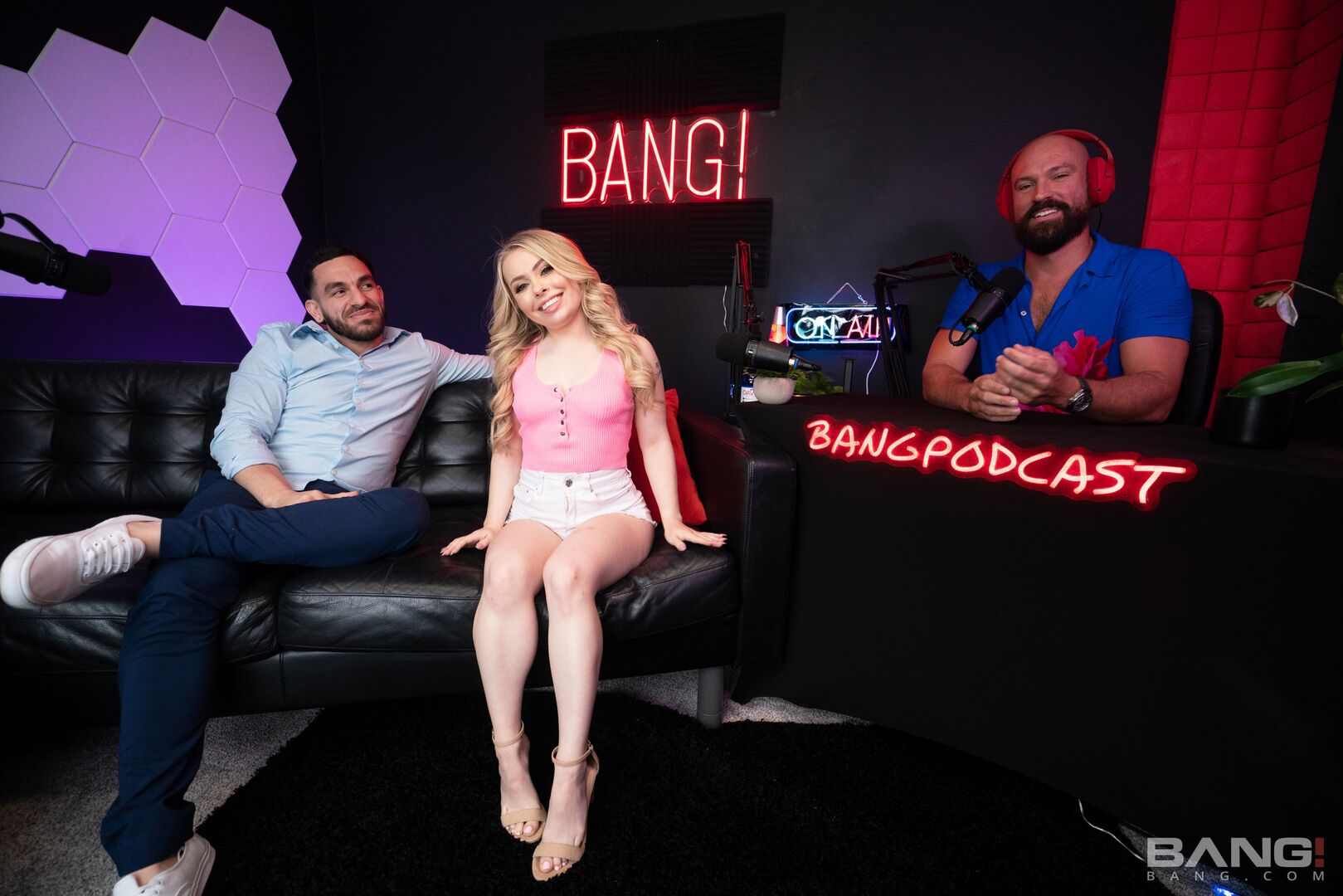 Haley Spades Talks And Fucks On The Bang! Podcast