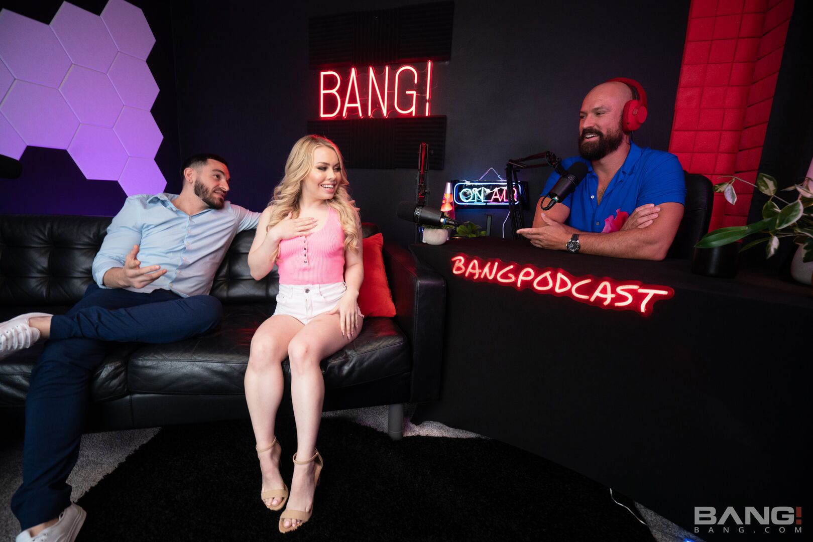 Haley Spades Talks And Fucks On The Bang! Podcast