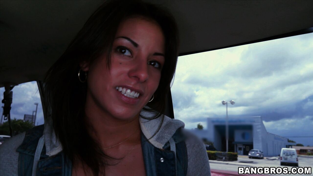 Anal loving nympho found on BangBus