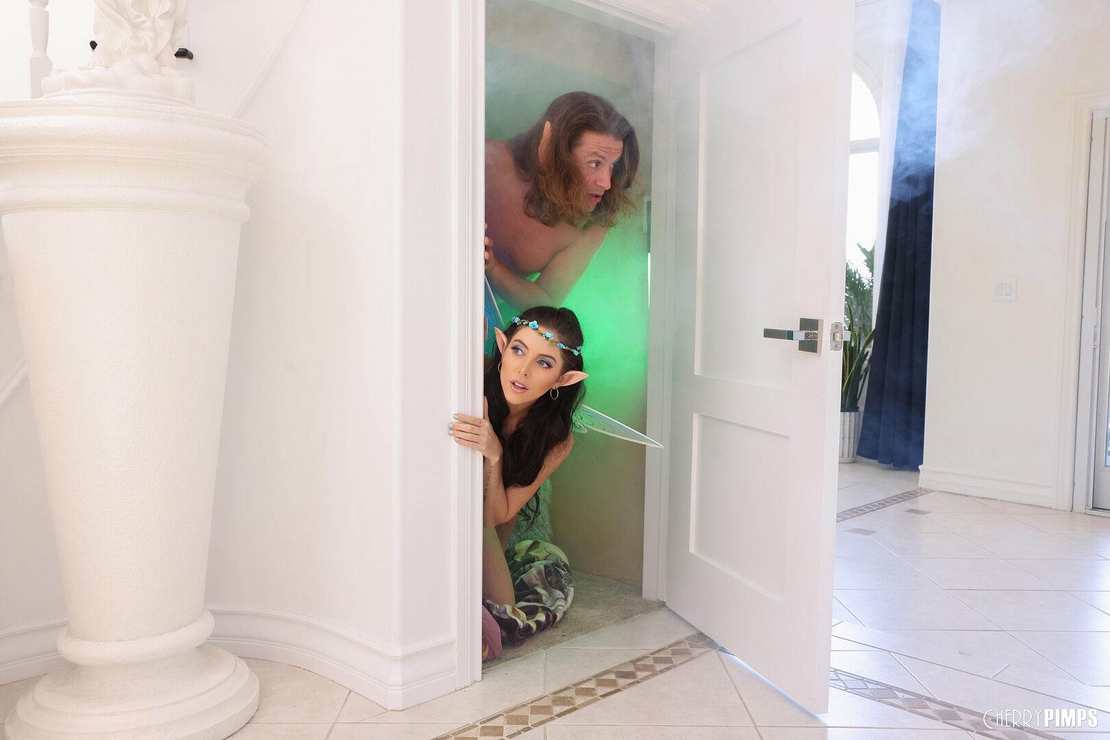 A Rare Glimpse of Elf Mating Season