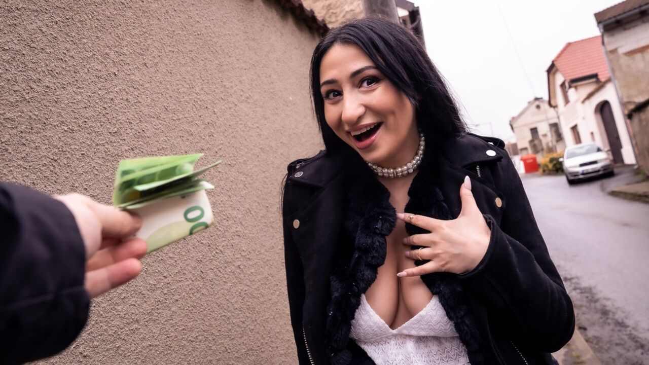 French wonder boobs loves big cock