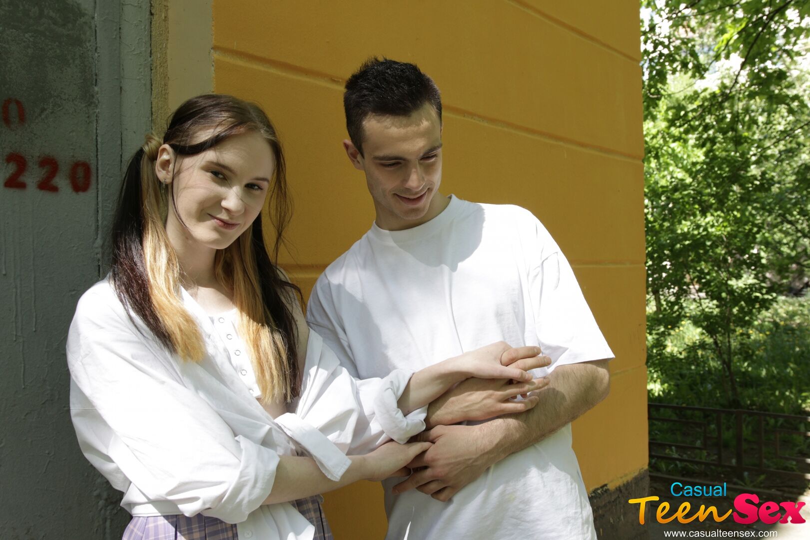 TAKING TEENY HOME TO FUCK HER