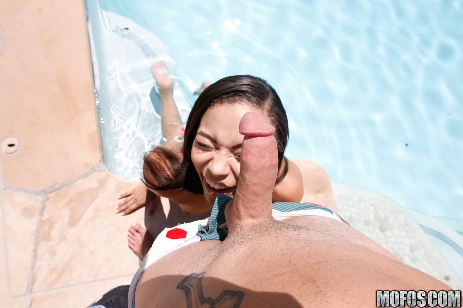 Adrian Maya Plowed Poolside