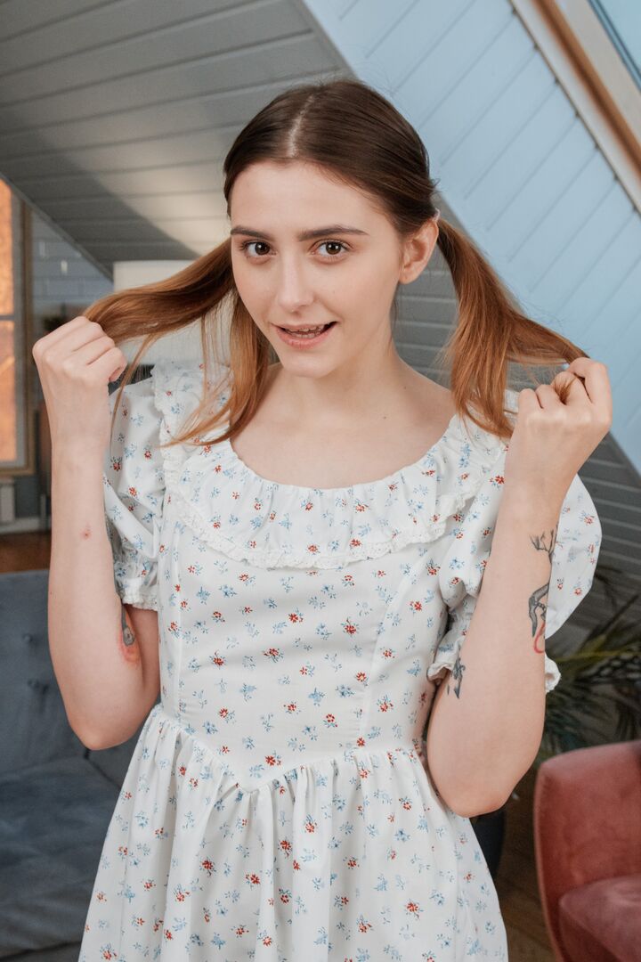 Petite cutie rides teacherâ€™s hard dick