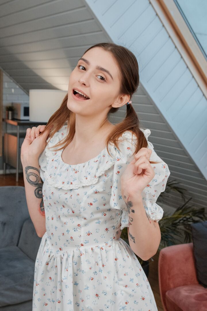 Petite cutie rides teacherâ€™s hard dick