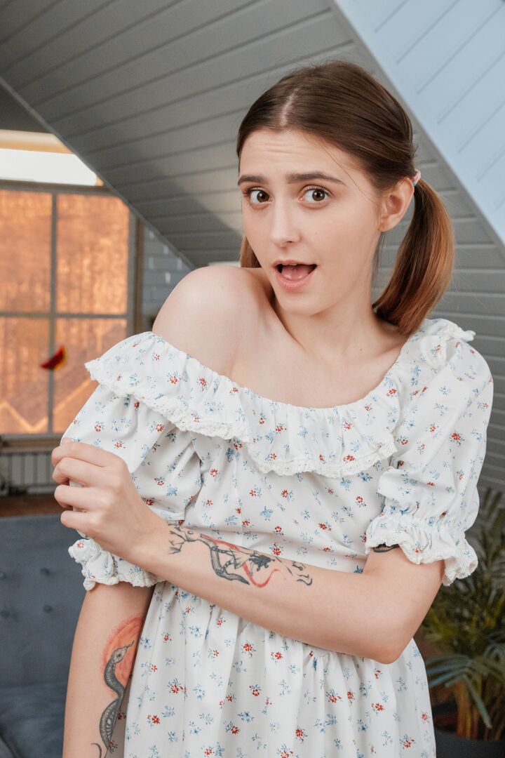 Petite cutie rides teacherâ€™s hard dick
