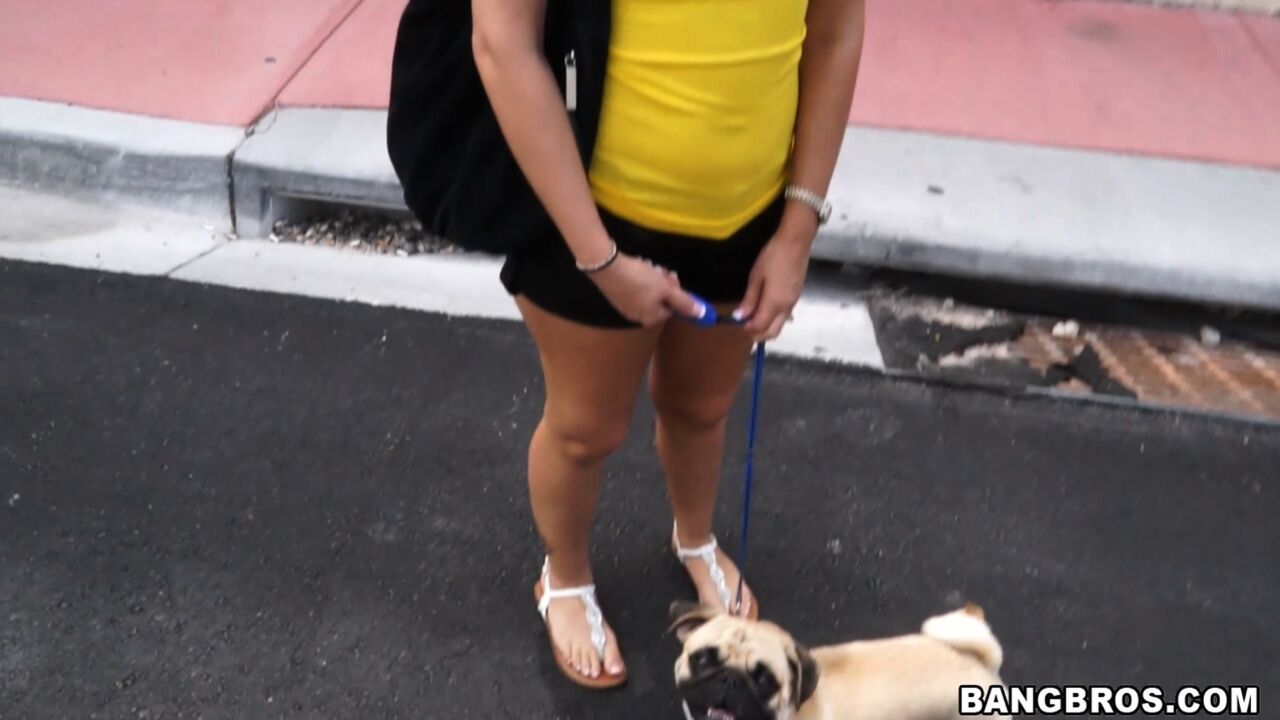 Cute Blondie Gets Tricked on the Bus