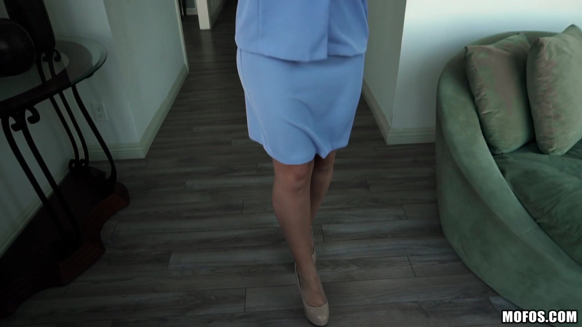Big Tit Latina Blows Client