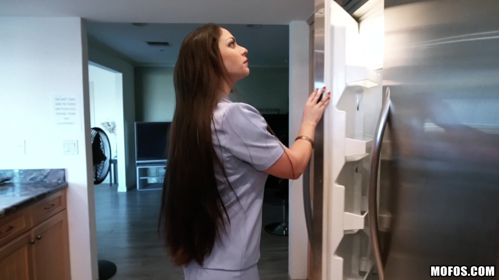 Big Tit Latina Blows Client