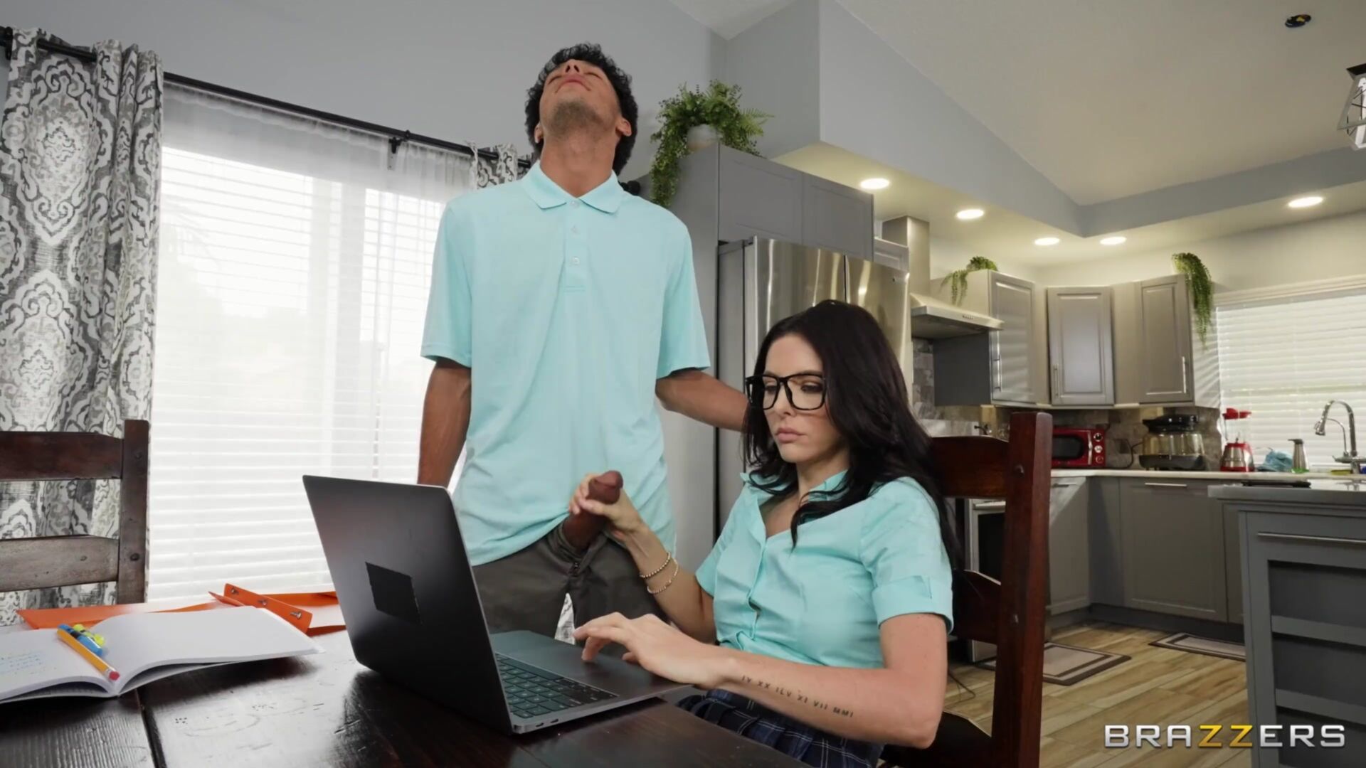 My Bro’s Geeky GF Does Anal!