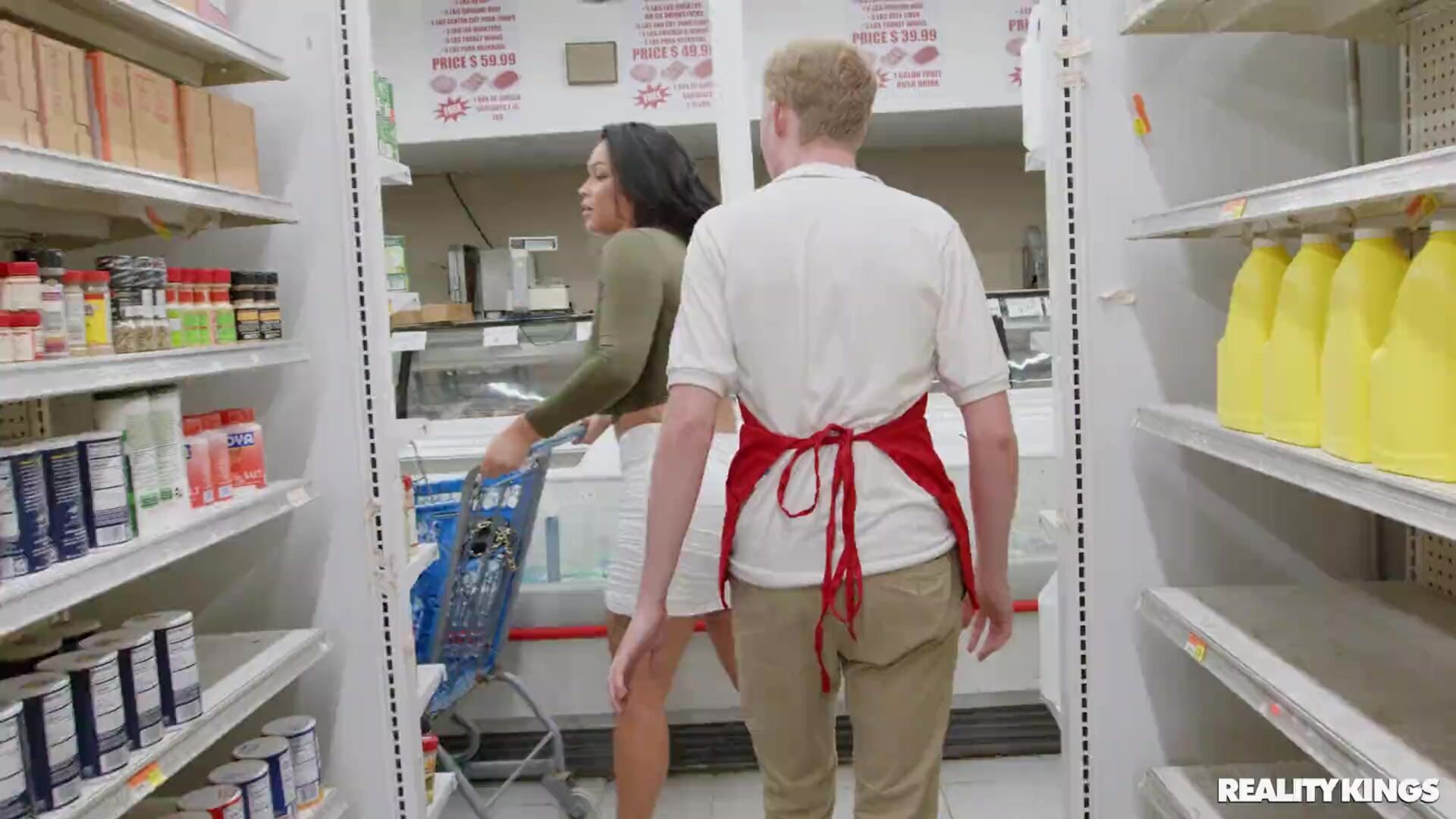 MILF Gets Grocery Store Dick