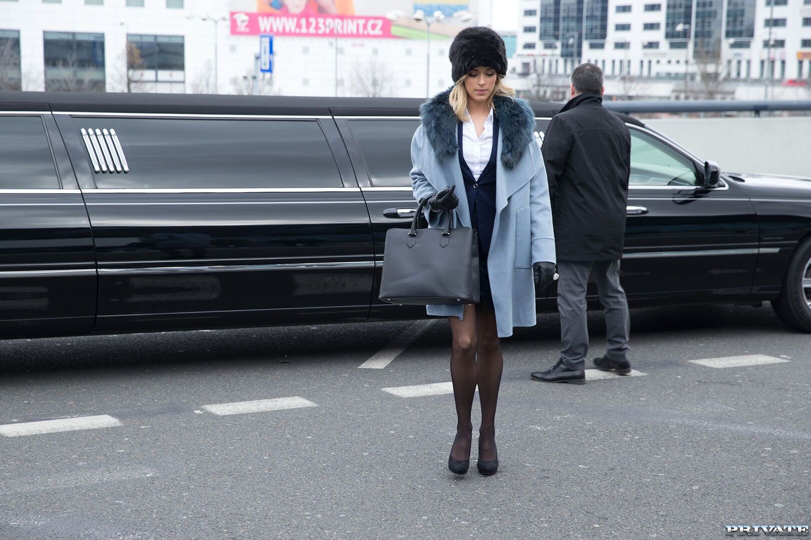 Classy New Cummer Ria Sunn Gets Destroyed in the Back of a Limo