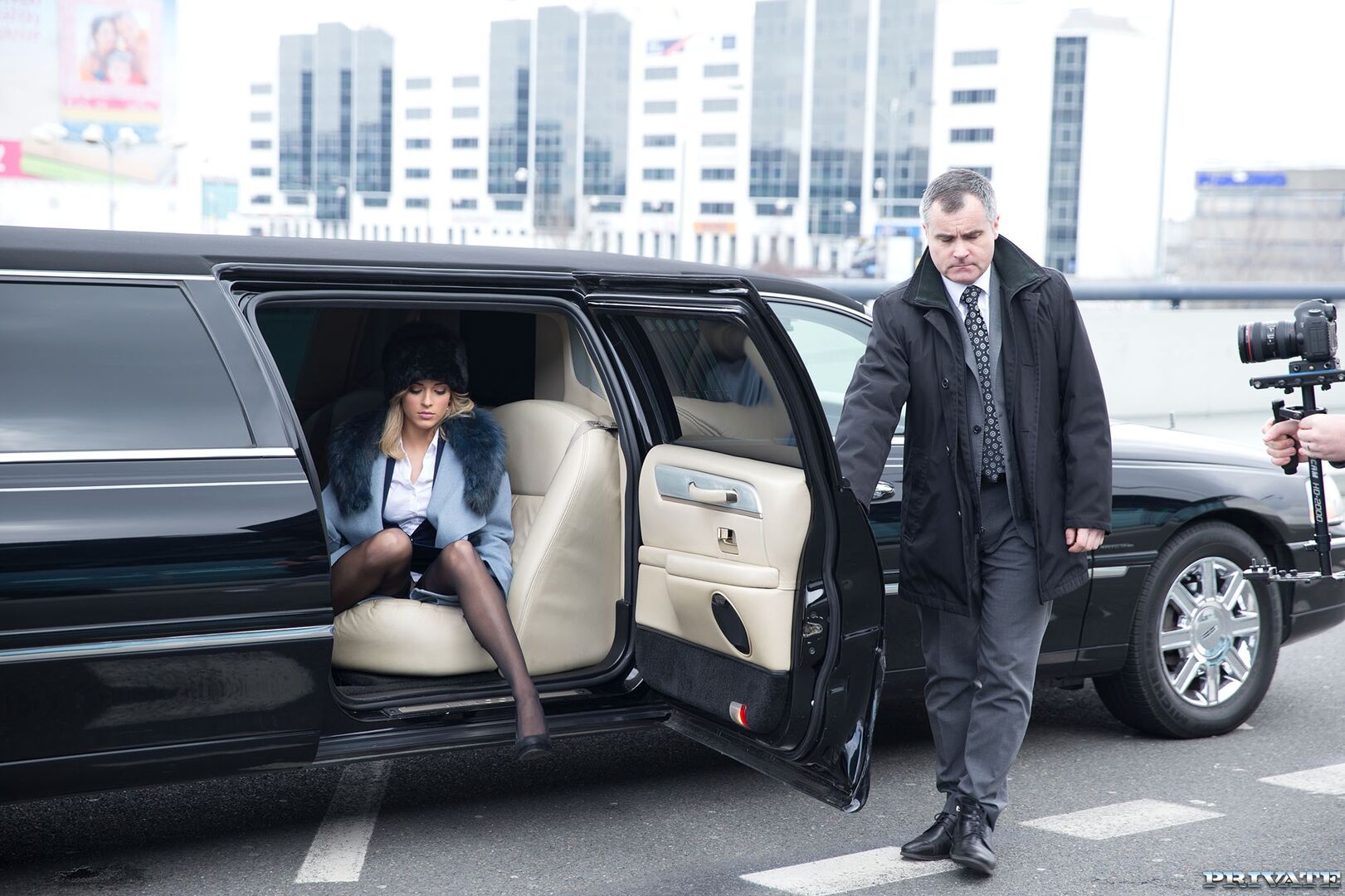 Classy New Cummer Ria Sunn Gets Destroyed in the Back of a Limo