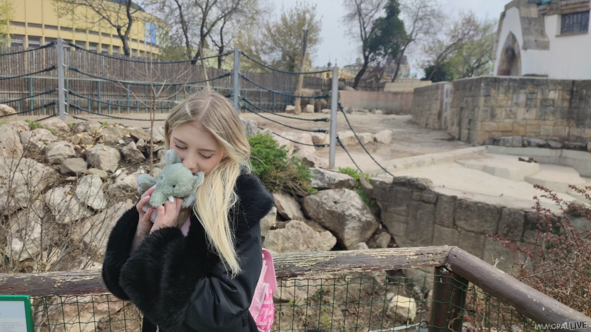 Monster Cock Makes Tiny Blonde Orgasm Non-Stop