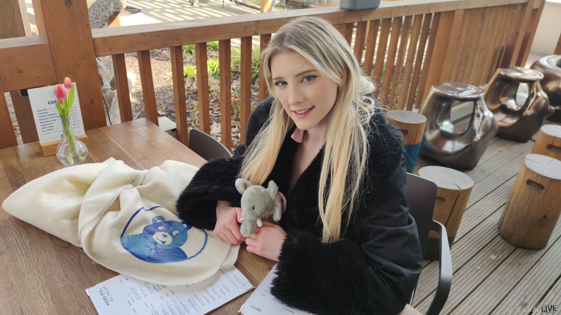 Monster Cock Makes Tiny Blonde Orgasm Non-Stop