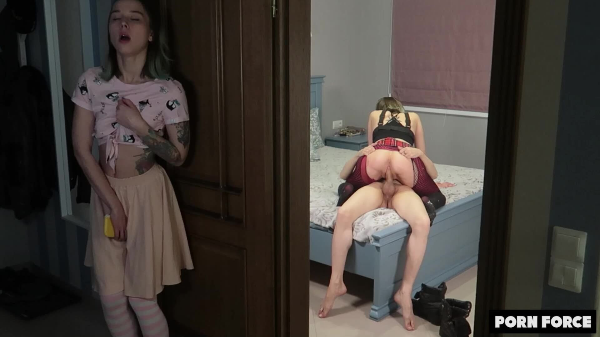 WTF?! I Caught My Sister Getting Fucked By Her Boyfriend!