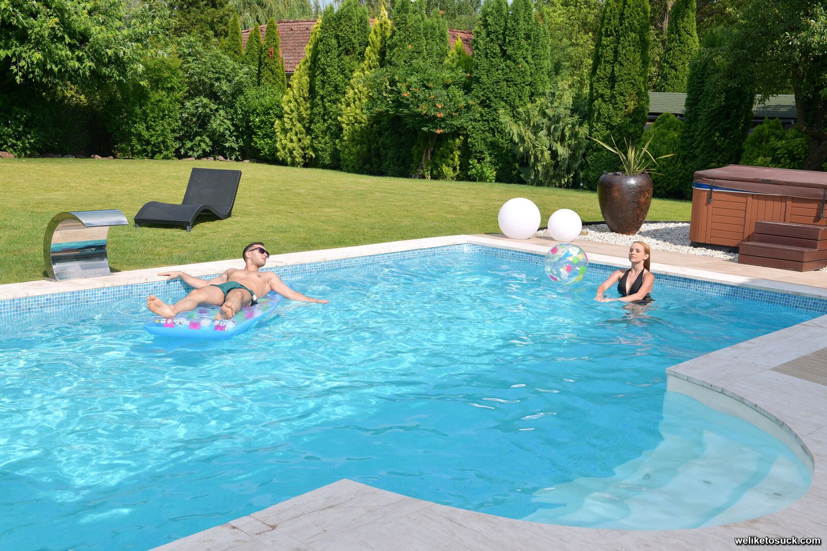 KAISA NORD — SUCKING POOLSIDE