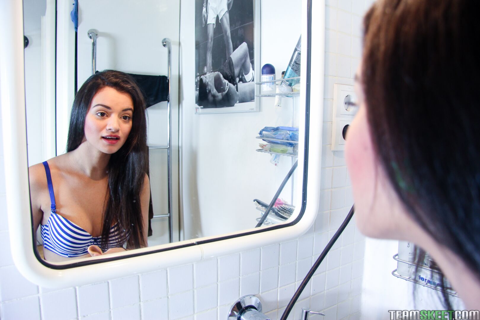 Latin Babe Facefuck