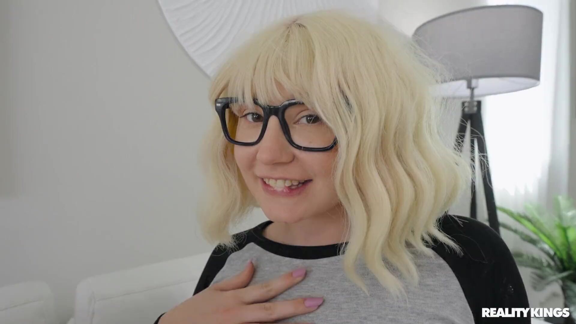 Slutty Strap-On Gamer Girl Threesome