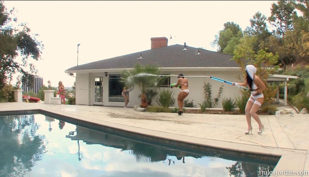 Summer Time Orgy Pool Party