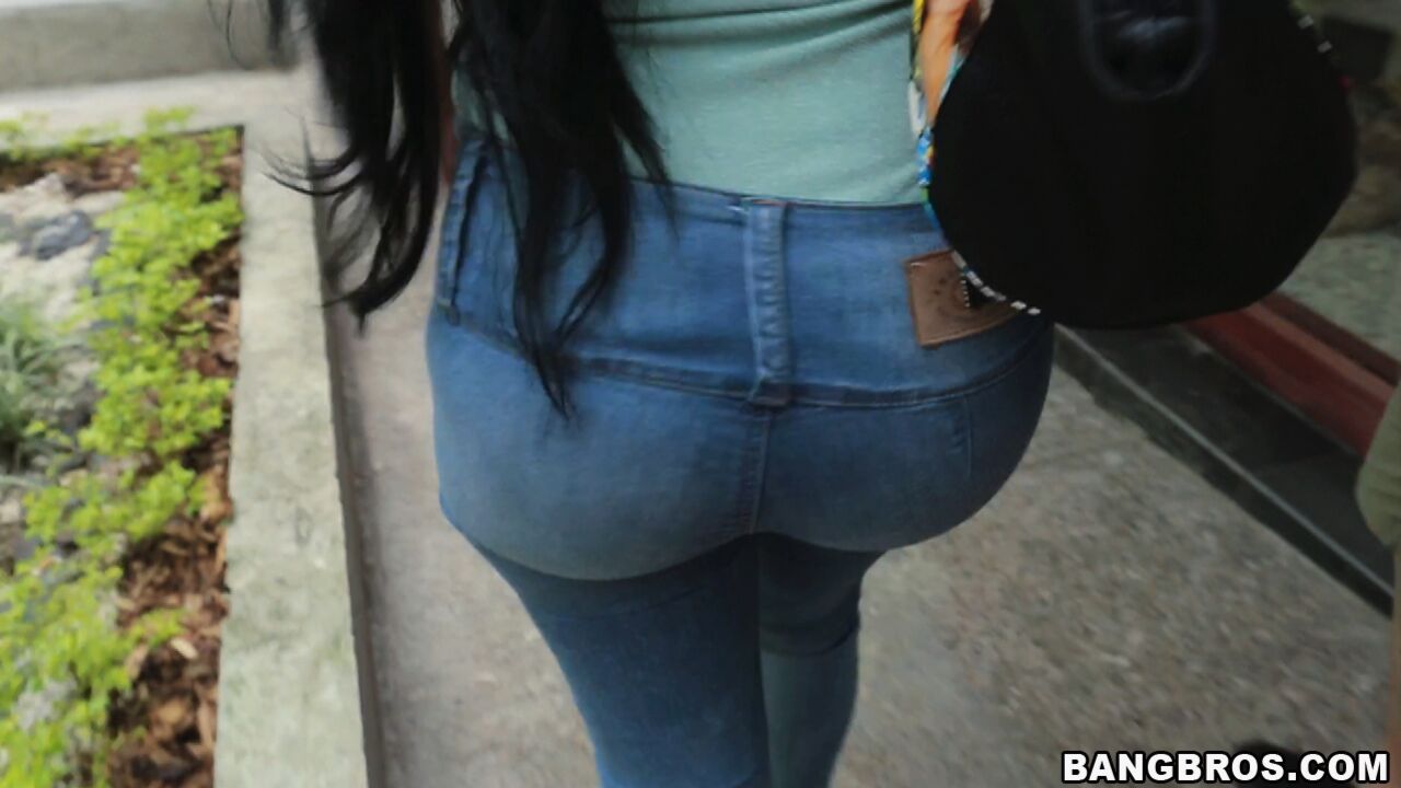 The BangBus in Colombia Fucking A Big Booty Latina Milf!