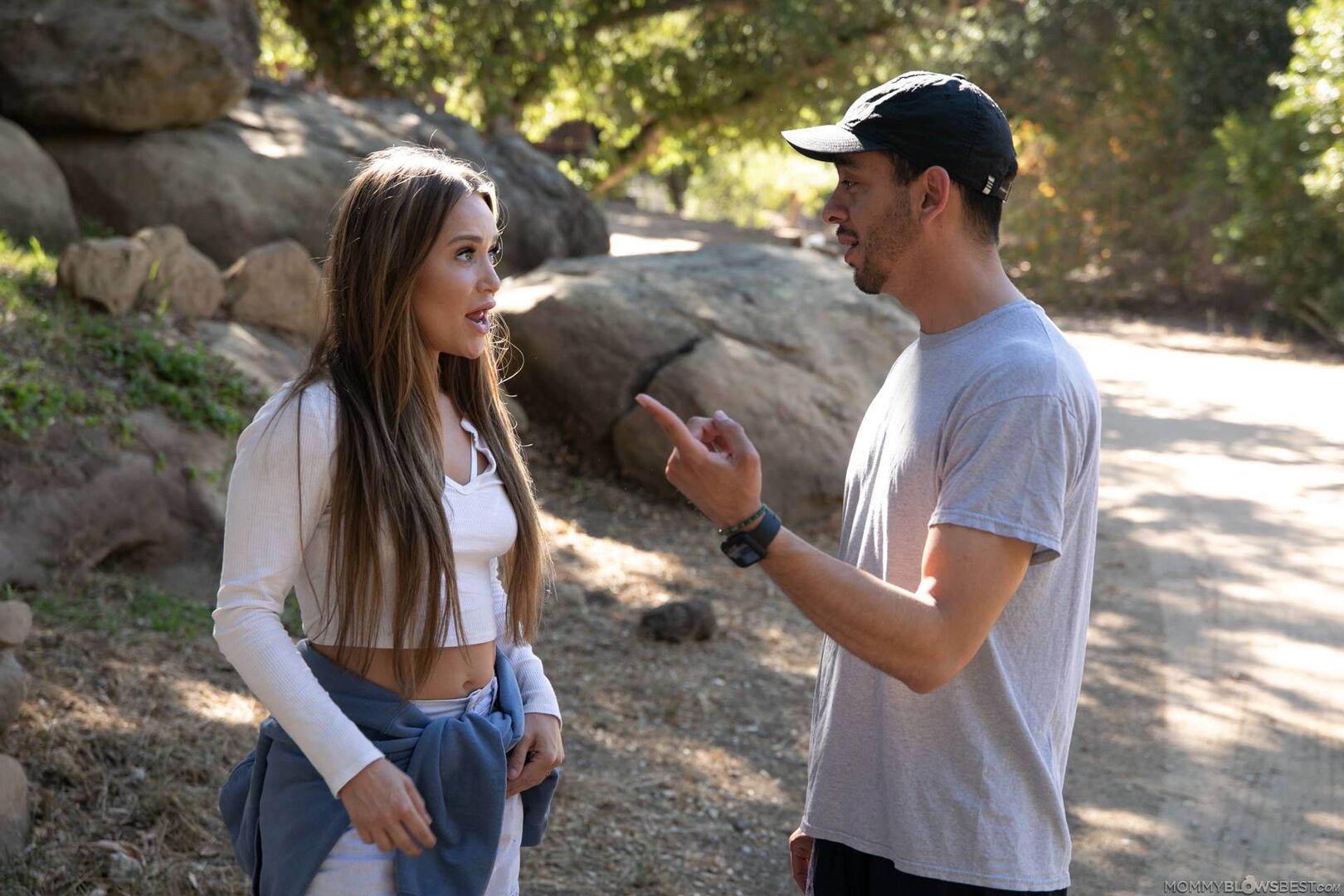 Hiking For A Blowjob