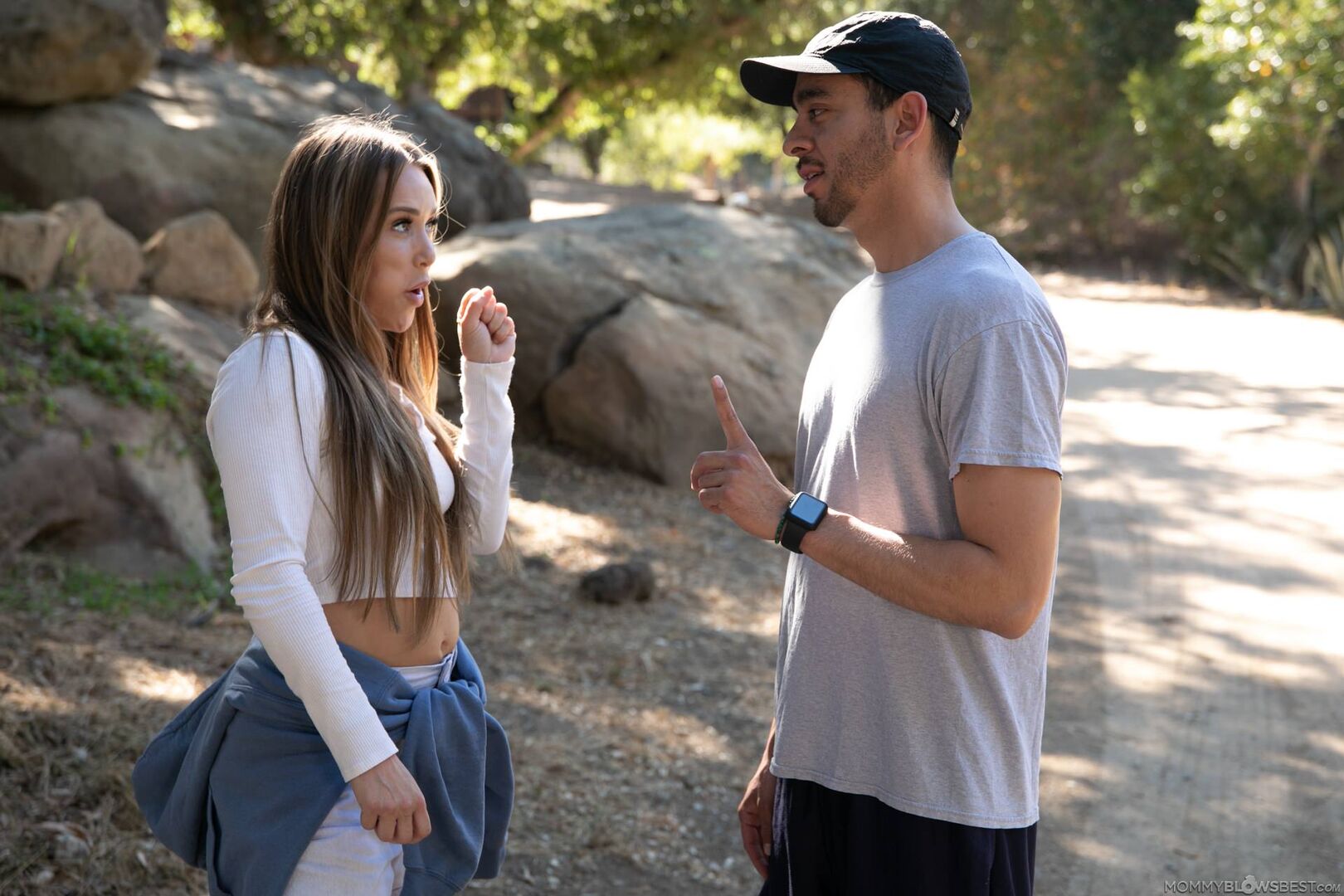 Hiking For A Blowjob