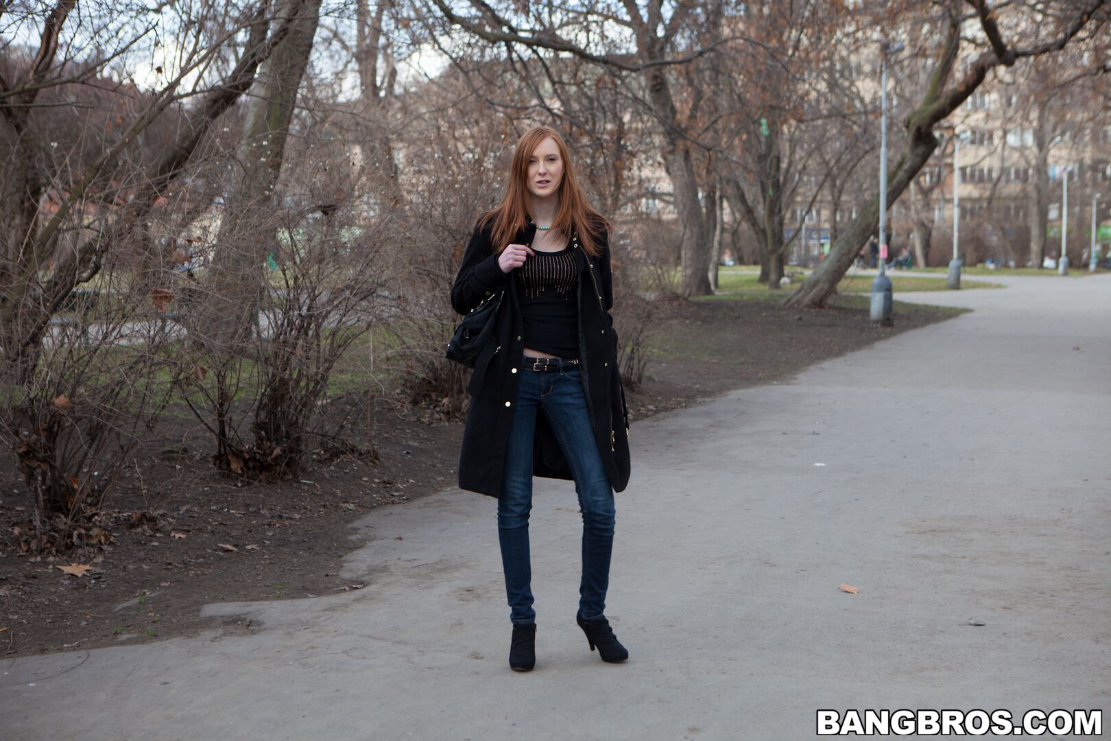European Redhead Swallows Cum After Hardcore Sex!